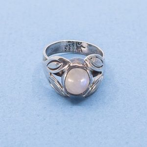 Sterling Silver And Moonstone Ring - NWOT
